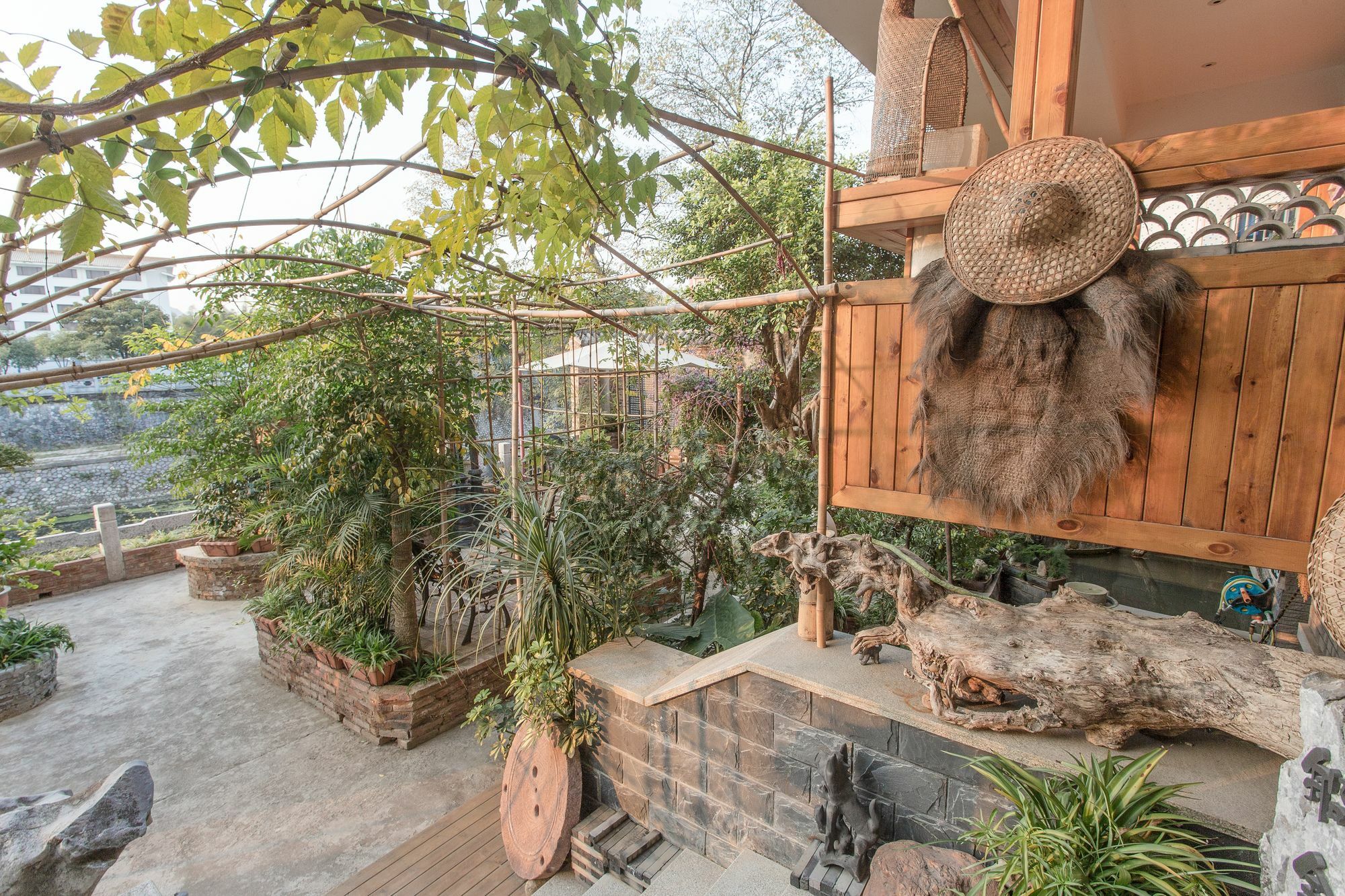 Zen Tea House Seven Stars Park Bed & Breakfast Guilin Eksteriør bilde