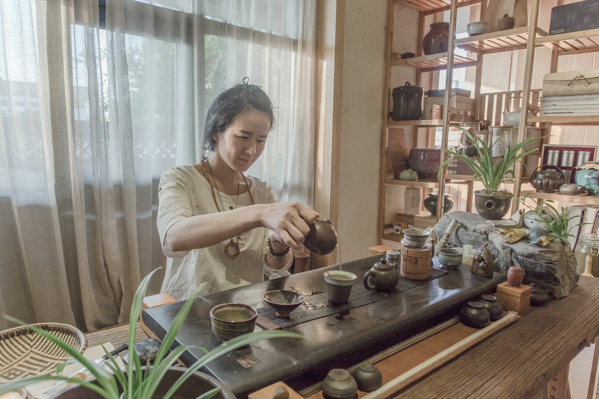 Zen Tea House Seven Stars Park Bed & Breakfast Guilin Eksteriør bilde