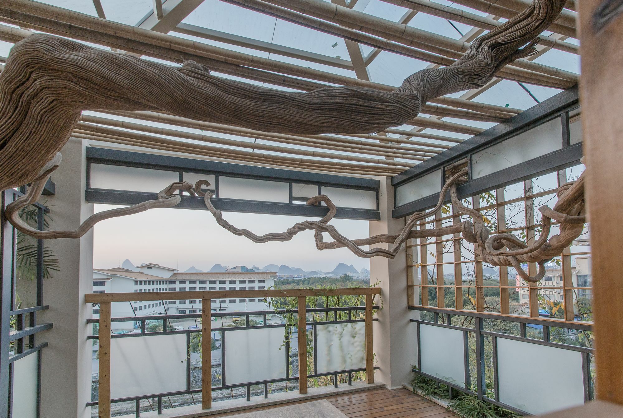 Zen Tea House Seven Stars Park Bed & Breakfast Guilin Eksteriør bilde